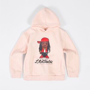 Lil Wayne “Lil Tunechi” Graphic Hoodie- Cream/ NWT